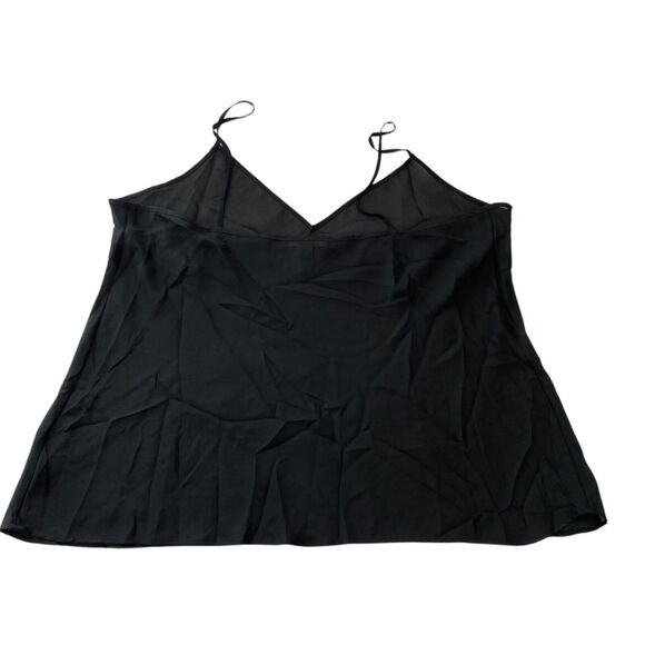 Lauren Ralph Lauren Floral Blouse Top Sheer Black Career Whimsygoth Womens 1X - Picture 6 of 15